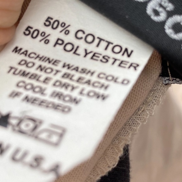 Junk Food Rilling Stones 3/4 Sleeve Vintage Style Ringer Top - Picture 9 of 9